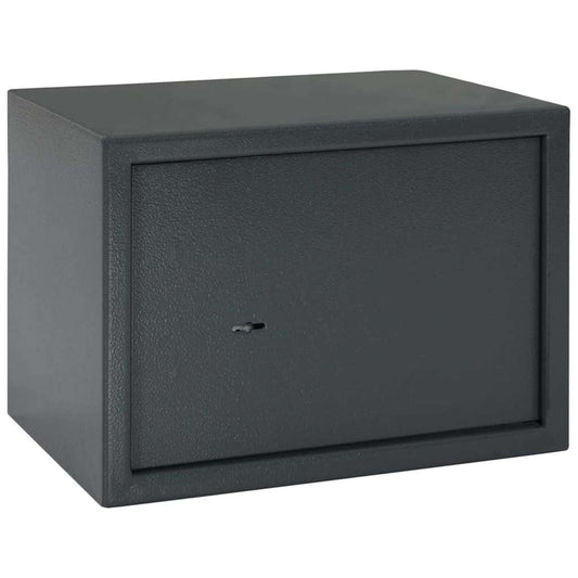 Safe Box mit Schloss Dunkelgrau RAL7016 25 x 35 x 25 cm Stahl