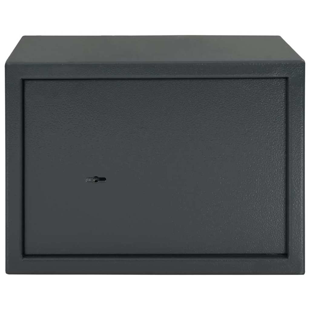 Safe Box mit Schloss Dunkelgrau RAL7016 25 x 35 x 25 cm Stahl