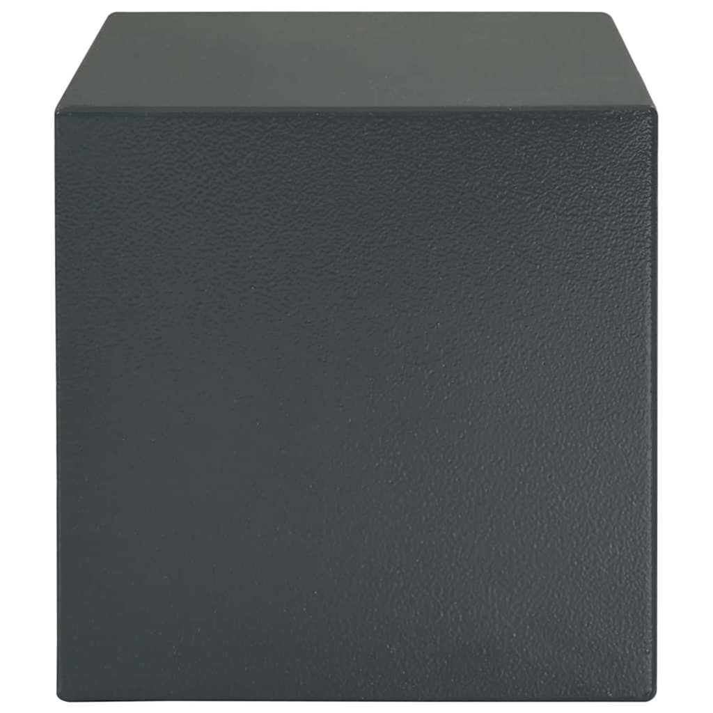 Safe Box mit Schloss Dunkelgrau RAL7016 25 x 35 x 25 cm Stahl