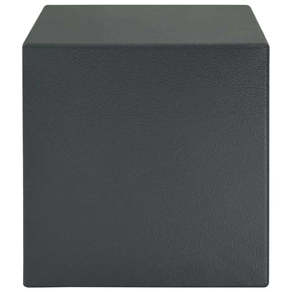Safe Box mit Schloss Dunkelgrau RAL7016 25 x 35 x 25 cm Stahl