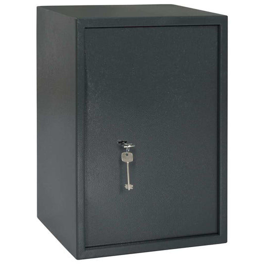 Safe Box mit Schloss Dunkelgrau RAL7016 31 x 35 x 50 cm Stahl