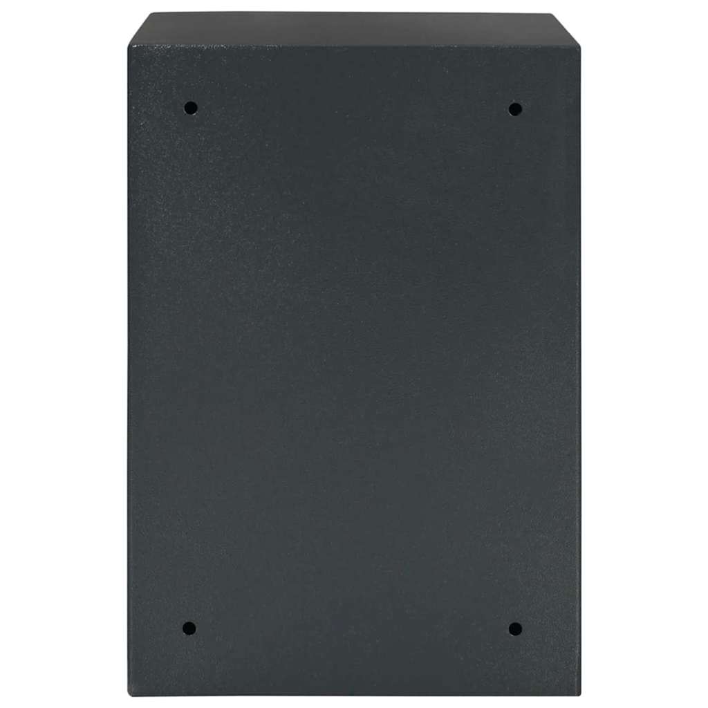 Safe Box mit Schloss Dunkelgrau RAL7016 31 x 35 x 50 cm Stahl