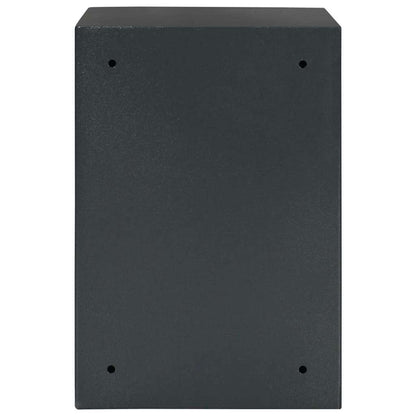 Safe Box mit Schloss Dunkelgrau RAL7016 31 x 35 x 50 cm Stahl