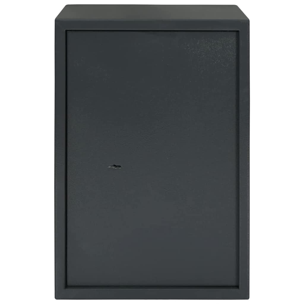 Safe Box mit Schloss Dunkelgrau RAL7016 31 x 35 x 50 cm Stahl