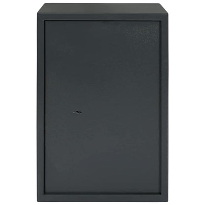 Safe Box mit Schloss Dunkelgrau RAL7016 31 x 35 x 50 cm Stahl
