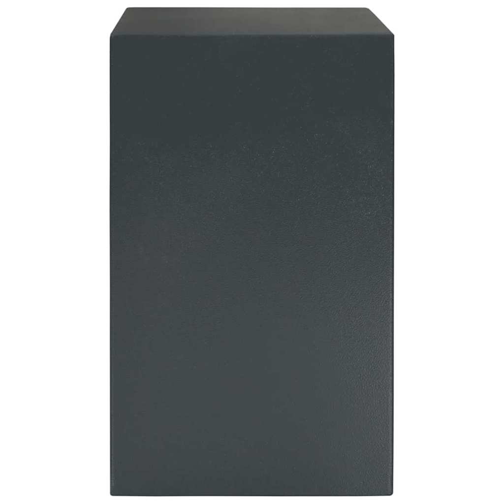 Safe Box mit Schloss Dunkelgrau RAL7016 31 x 35 x 50 cm Stahl