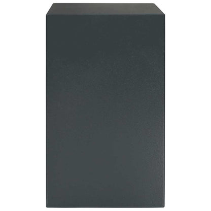 Safe Box mit Schloss Dunkelgrau RAL7016 31 x 35 x 50 cm Stahl