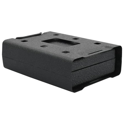 Auto Safe mit Schloss Schwarz 21.8 x 16 x 7 cm Stahl