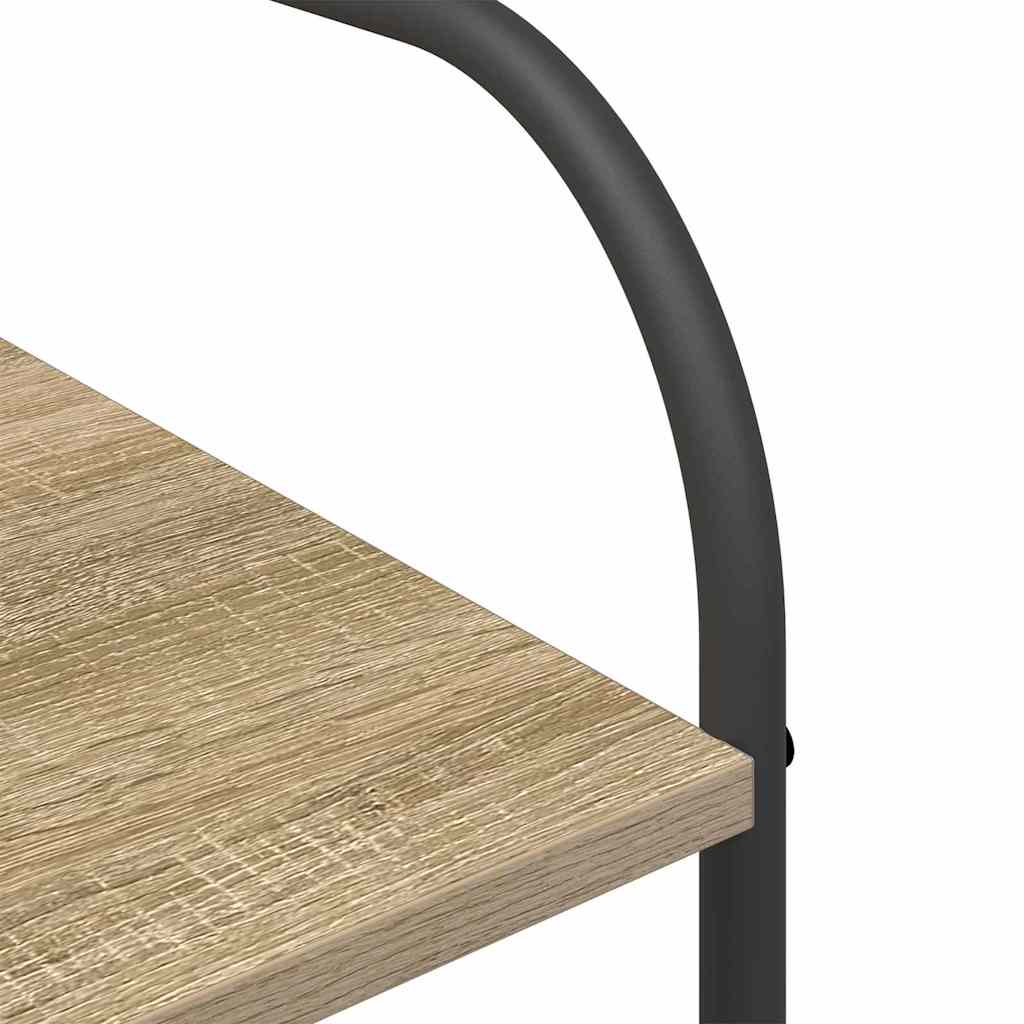 Kleiderständer mit Regal Braun 120 x 44 x 160 cm Holzwerkstoff