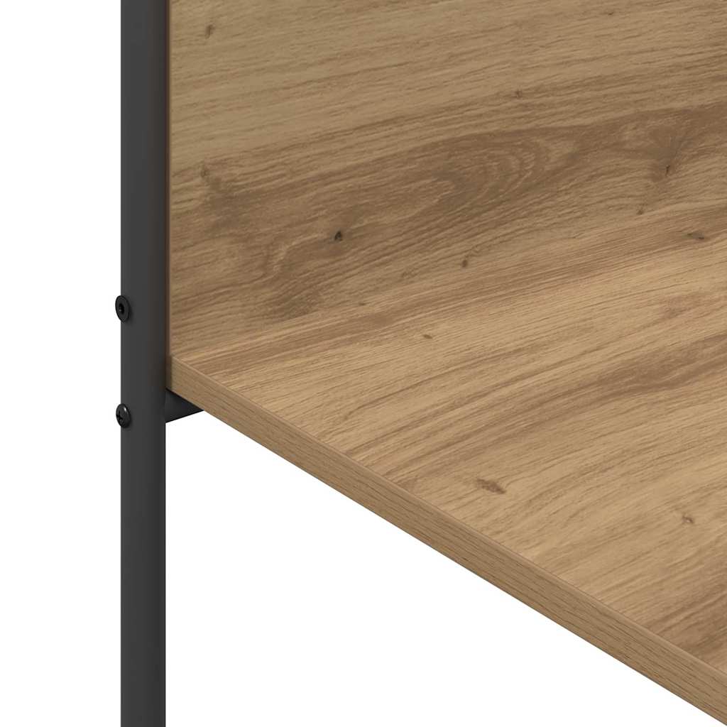 Kleiderständer mit Regal Beige 120 x 44 x 160 cm Holzwerkstoff