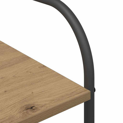 Kleiderständer mit Regal Beige 120 x 44 x 160 cm Holzwerkstoff