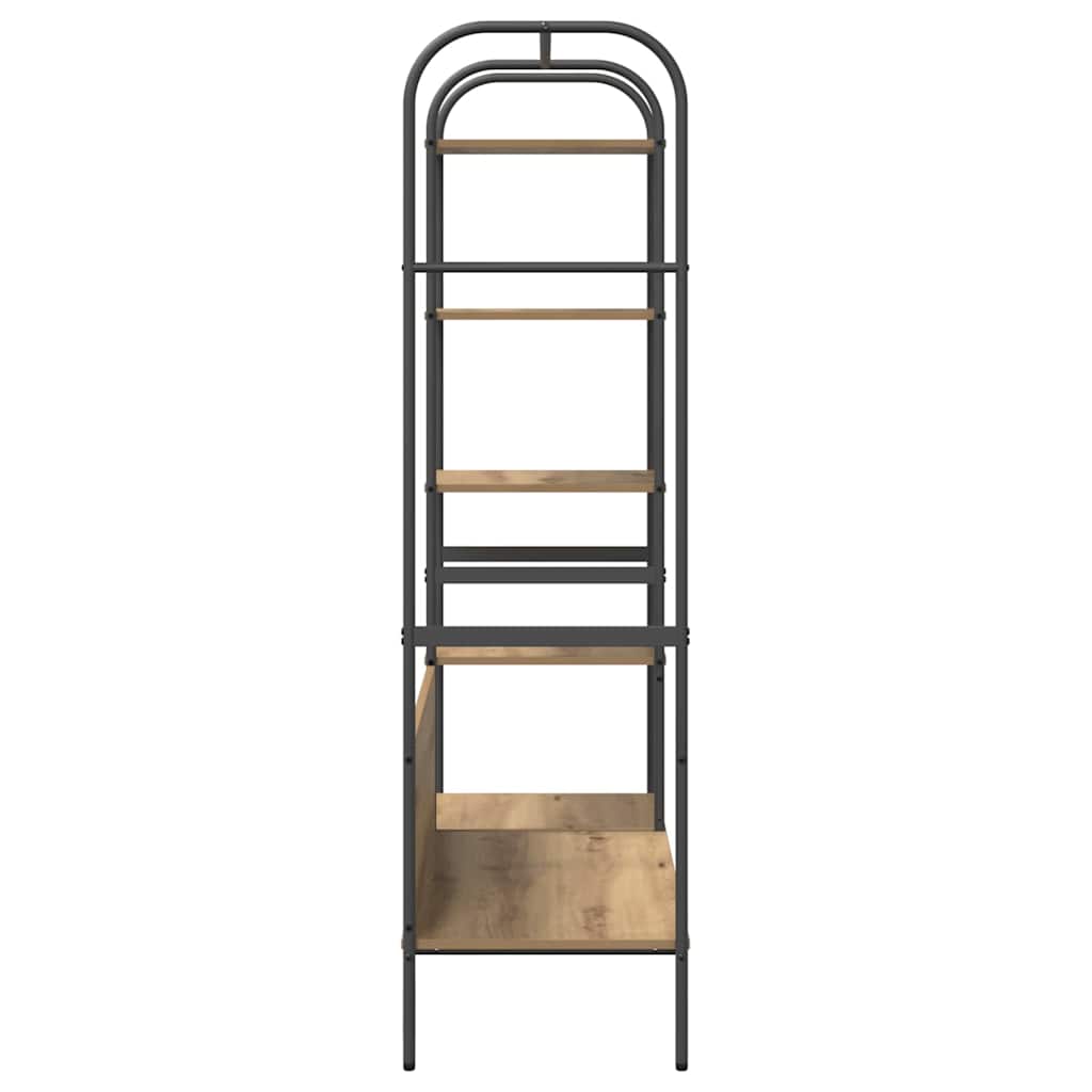 Kleiderständer mit Regal Beige 120 x 44 x 160 cm Holzwerkstoff