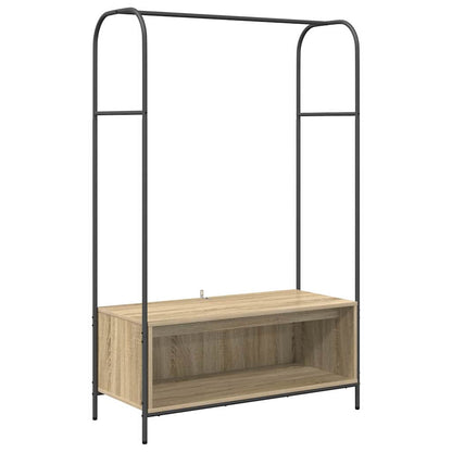 Kleiderständer Braun 100 x 44 x 160 cm Holzwerkstoff