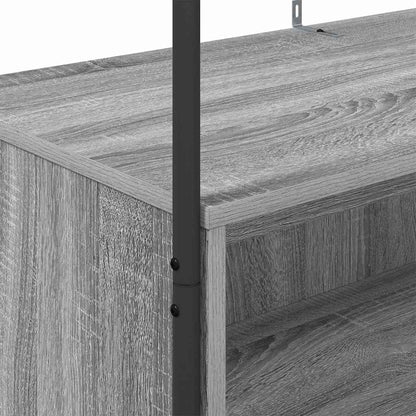 Kleiderständer Grau 100 x 44 x 160 cm Holzwerkstoff