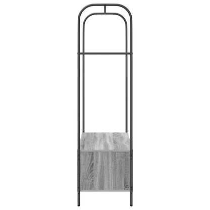 Kleiderständer Grau 100 x 44 x 160 cm Holzwerkstoff