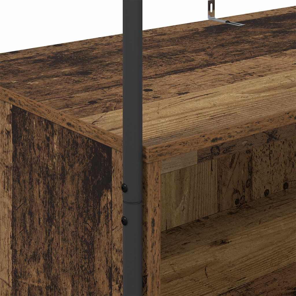 Kleiderständer Braun 100 x 44 x 160 cm Holzwerkstoff