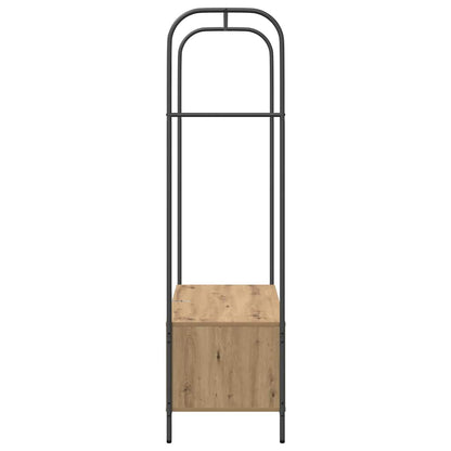 Kleiderständer Braun 100 x 44 x 160 cm Holzwerkstoff