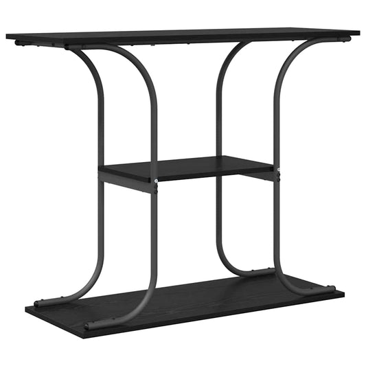 Konsolentisch Schwarze Eiche 101 x 35 x 80,5 cm Holzwerkstoff