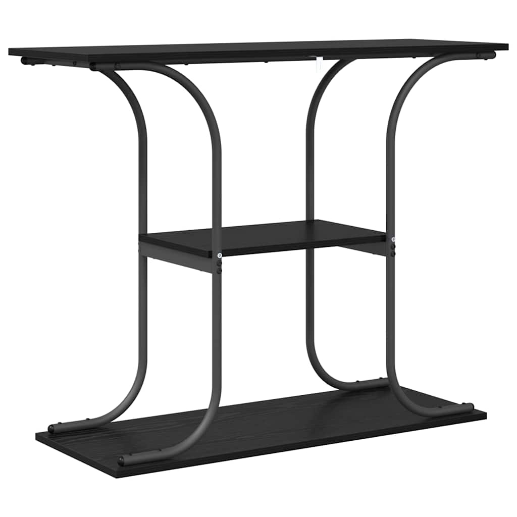 Konsolentisch Schwarze Eiche 101 x 35 x 80,5 cm Holzwerkstoff