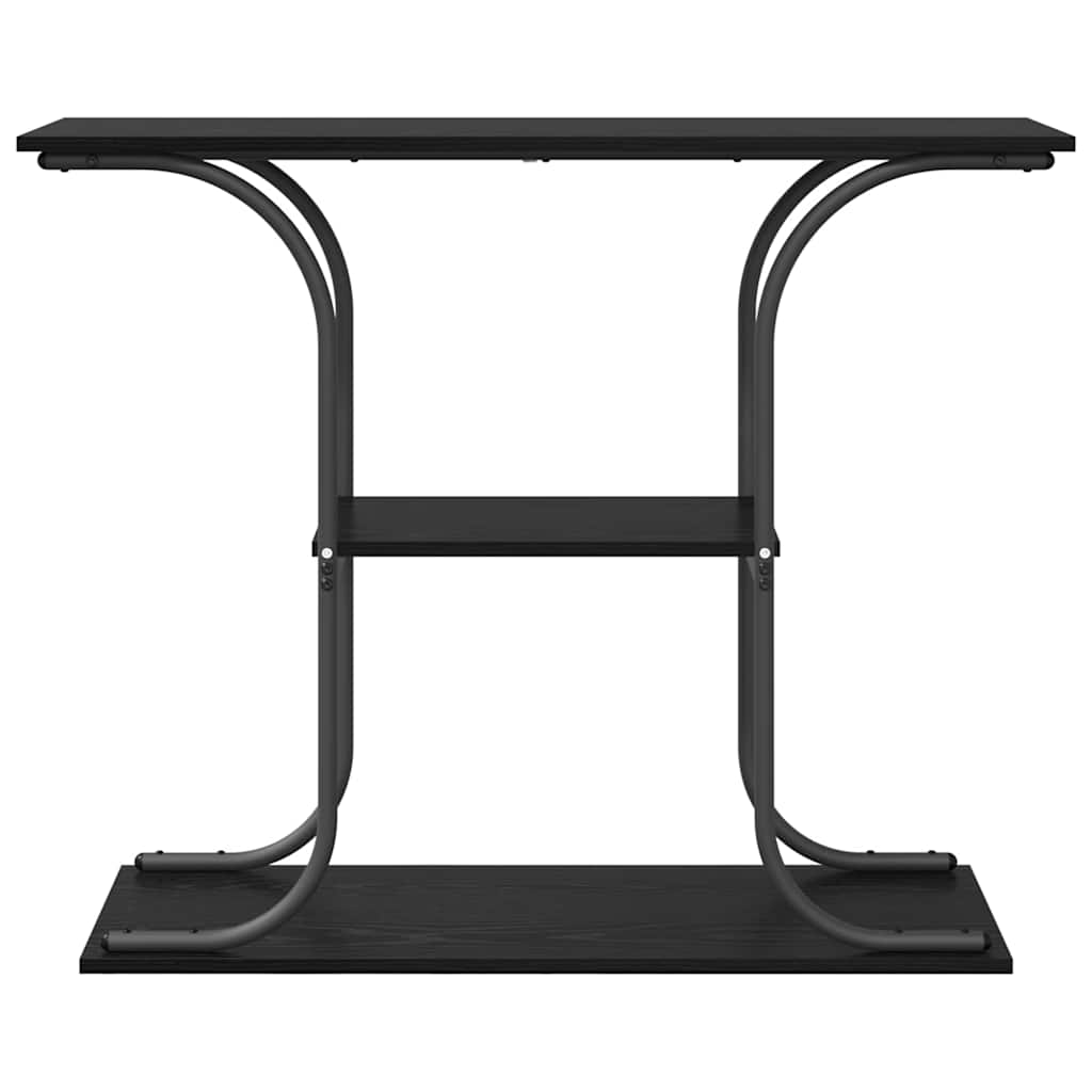 Konsolentisch Schwarze Eiche 101 x 35 x 80,5 cm Holzwerkstoff