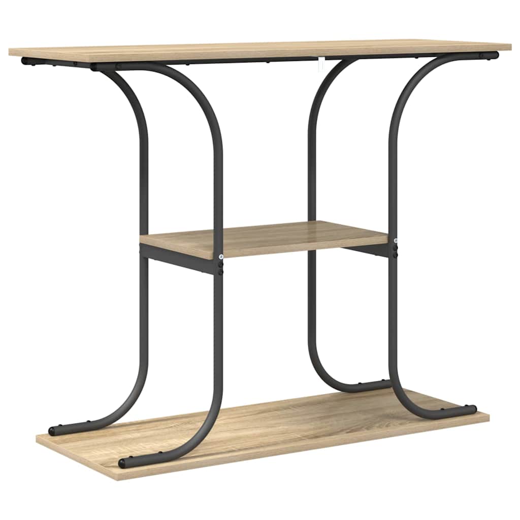Konsolentisch Sonoma Eiche 101 x 35 x 80,5 cm Holzwerkstoff