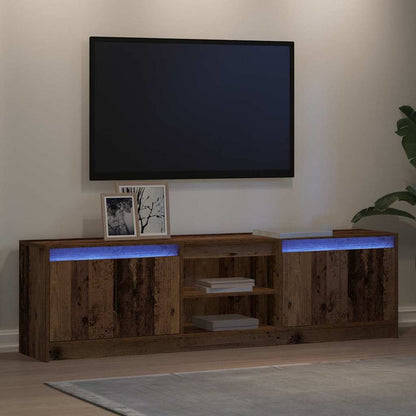 TV-Schränk Braun 180 x 34 x 50 cm Holzwerkstoff