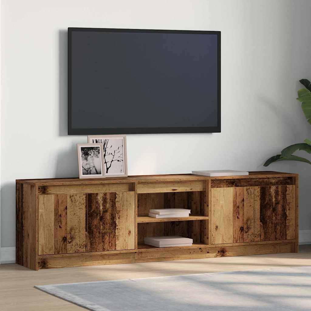 TV-Schränk Braun 180 x 34 x 50 cm Holzwerkstoff