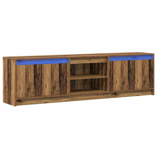 TV-Schränk Braun 180 x 34 x 50 cm Holzwerkstoff
