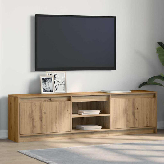 TV-Schränk Braun 182 x 34 x 50 cm Holzwerkstoff