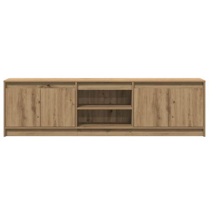 TV-Schränk Braun 182 x 34 x 50 cm Holzwerkstoff