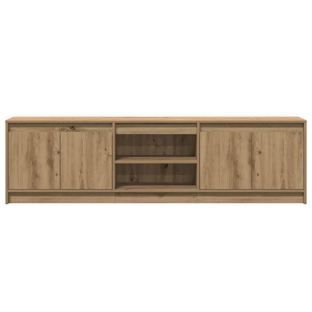 TV-Schränk Braun 180 x 34 x 50 cm Holzwerkstoff