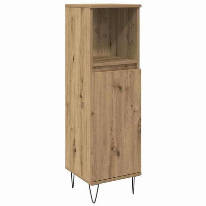 Badezimmer Möbel Set 3 pcs Artisan Eiche 30 x 30 x 180 cm