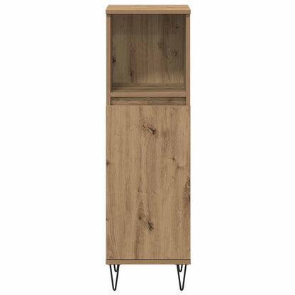 Badezimmer Möbel Set 3 pcs Artisan Eiche 30 x 30 x 180 cm