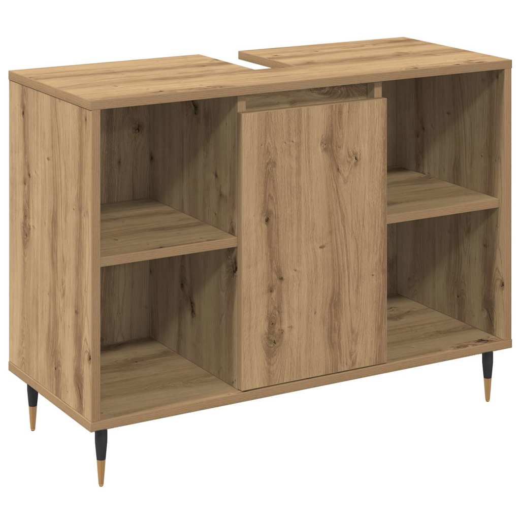 Badezimmermöbel Set 3 pcs Artisan Eiche 30 x 30 x 180 cm