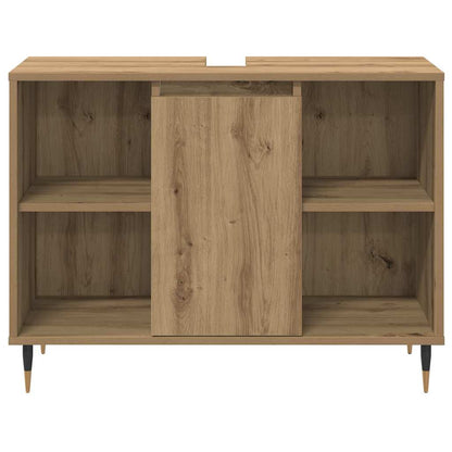 Badezimmermöbel Set 3 pcs Artisan Eiche 30 x 30 x 180 cm
