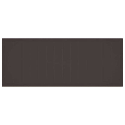 Garten Essgruppe 11 pcs Braun Polt Rattan