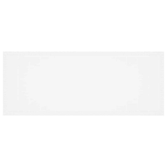 Garten Essgruppe 9 pcs Weiß Polt Rattan