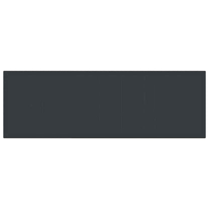 Garten Esszimmer Set mit Kissen mit Kissen 11 pcs Anthrazit