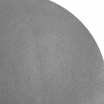 Bodenfolie für Pools Hellgrau Ø 610 cm Polyester Geotextil