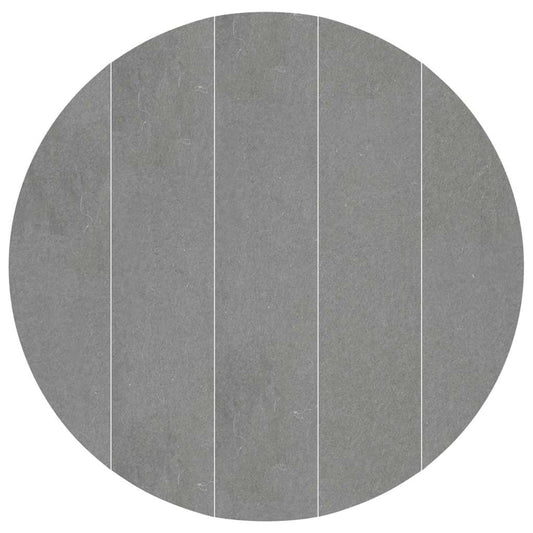 Bodenfolie für Pools Hellgrau Ø 610 cm Polyester Geotextil