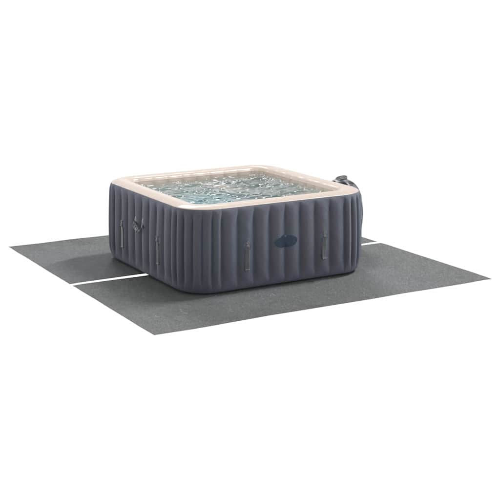 Bodenfolie für Pools Hellgrau 274 x 274 cm Vliesstoff