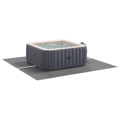 Bodenfolie für Pools Hellgrau 274 x 274 cm Vliesstoff