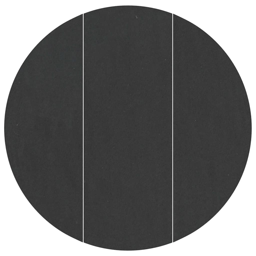 Bodenfolie für Pools Schwarz Ø 306 cm Polyester Geotextil
