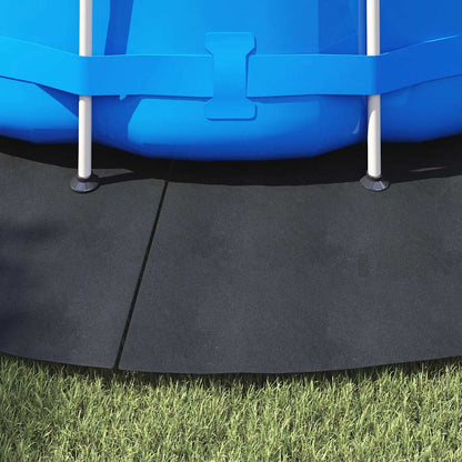 Bodenfolie für Pools Schwarz Ø 458 cm Polyester Geotextil