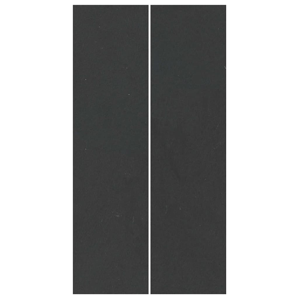 Bodenfolie für Pools Schwarz 420 x 220 cm Polyester-Geotextil