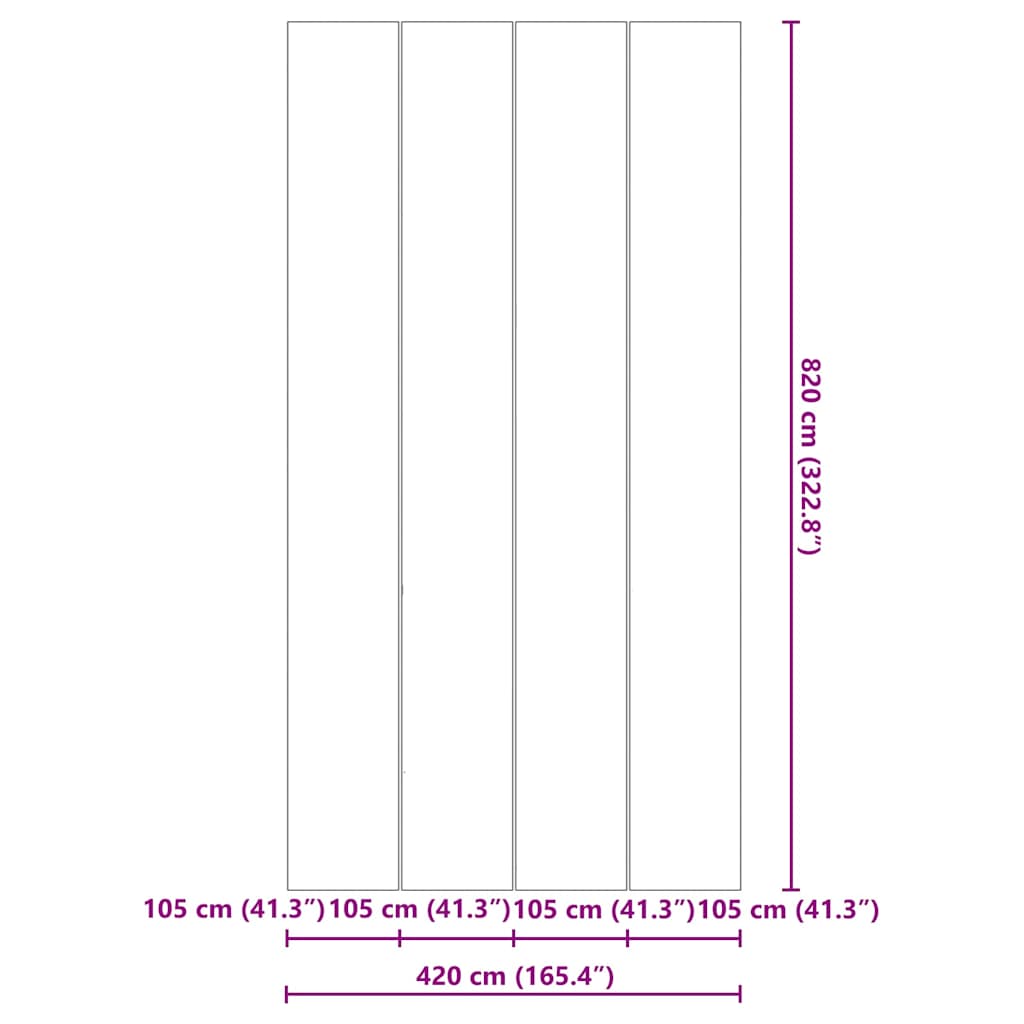 Bodenfolie für Pools Schwarz 820 x 420 cm Polyester-Geotextil