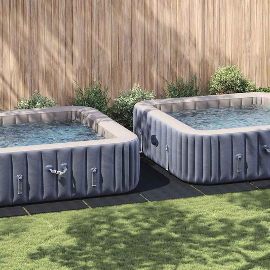 Bodenfolie für Pools Schwarz 999 x 500 cm Polyester-Geotextil