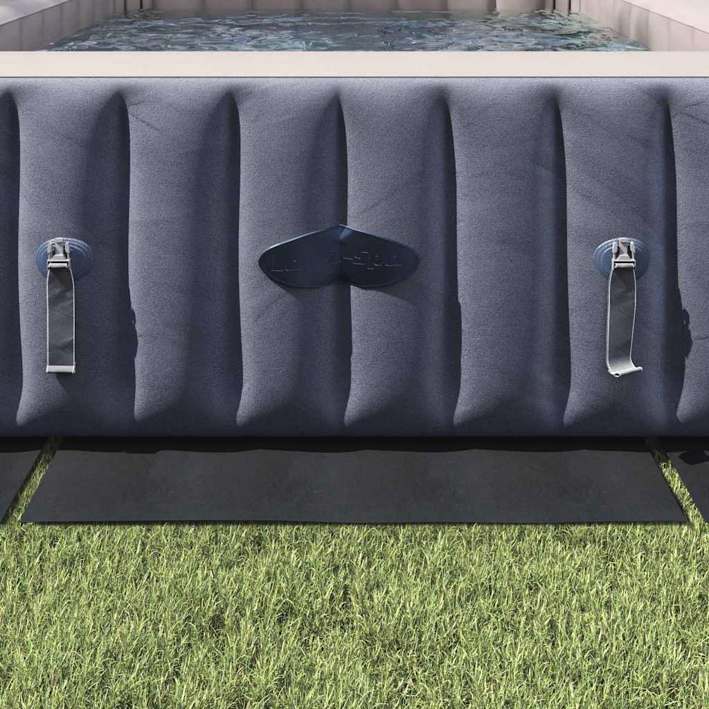 Bodenfolie für Pools Schwarz 999 x 500 cm Polyester-Geotextil