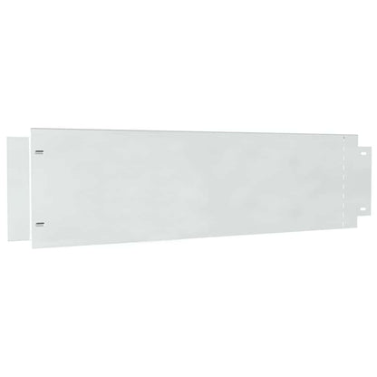 Rasenkanten 5 pcs Silber 100 x 25 cm Verzinkter Stahl