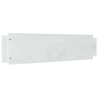 Rasenkanten 10 pcs Silber 100 x 25 cm Verzinkter Stahl